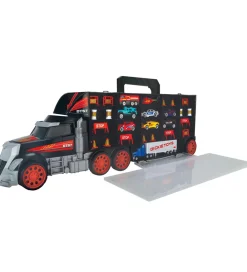Dickie Toys Biler, Tog Og Køretøjer>Lastbil m. Biler - Truck Carry Case