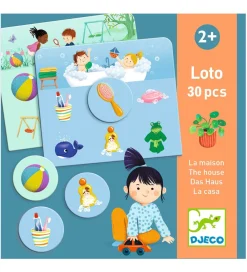 Djeco Spil>Banko - 35 Dele - The House