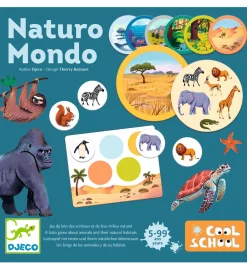 Djeco Spil>Billedlotteri - Cool School - Naturo Mondo