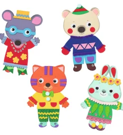 Djeco Kreasæt>Kollager - Søde Dyr