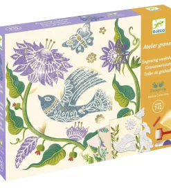 Djeco Kreativ Leg|Kreasæt>Kreasæt - Atelier Aquarelle - Passionflower