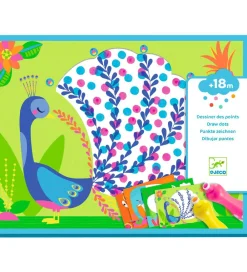 Djeco Kreasæt>Kreasæt - Tegning Med Prikker