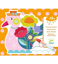 Djeco Tuscher Og Farver>Magisk Farvelægning - Animalolen