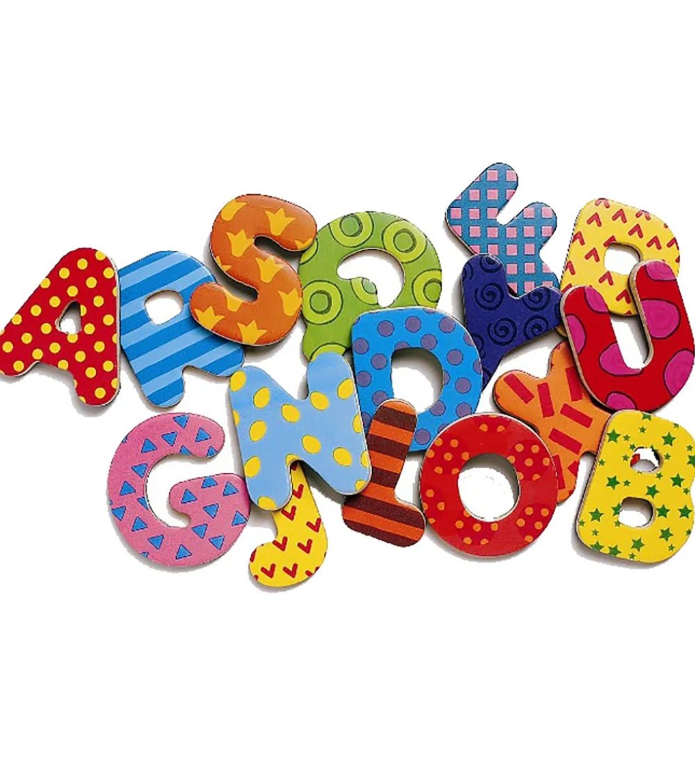 Djeco Magnetlegetøj>Magneter - 38 stk. - Store Bogstaver