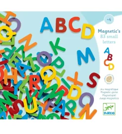 Djeco Magnetlegetøj>Magneter - 83 stk. - Træ - Bogstaver