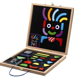 Djeco Magnetlegetøj>Magneter m. Kuffert - Geo Bonhomme