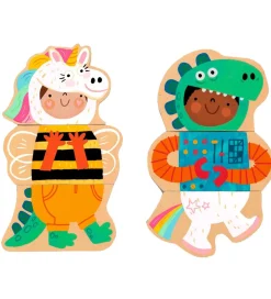 Djeco Spil|Magnetlegetøj>Magnetter - 24 Brikker - Fancy-Up