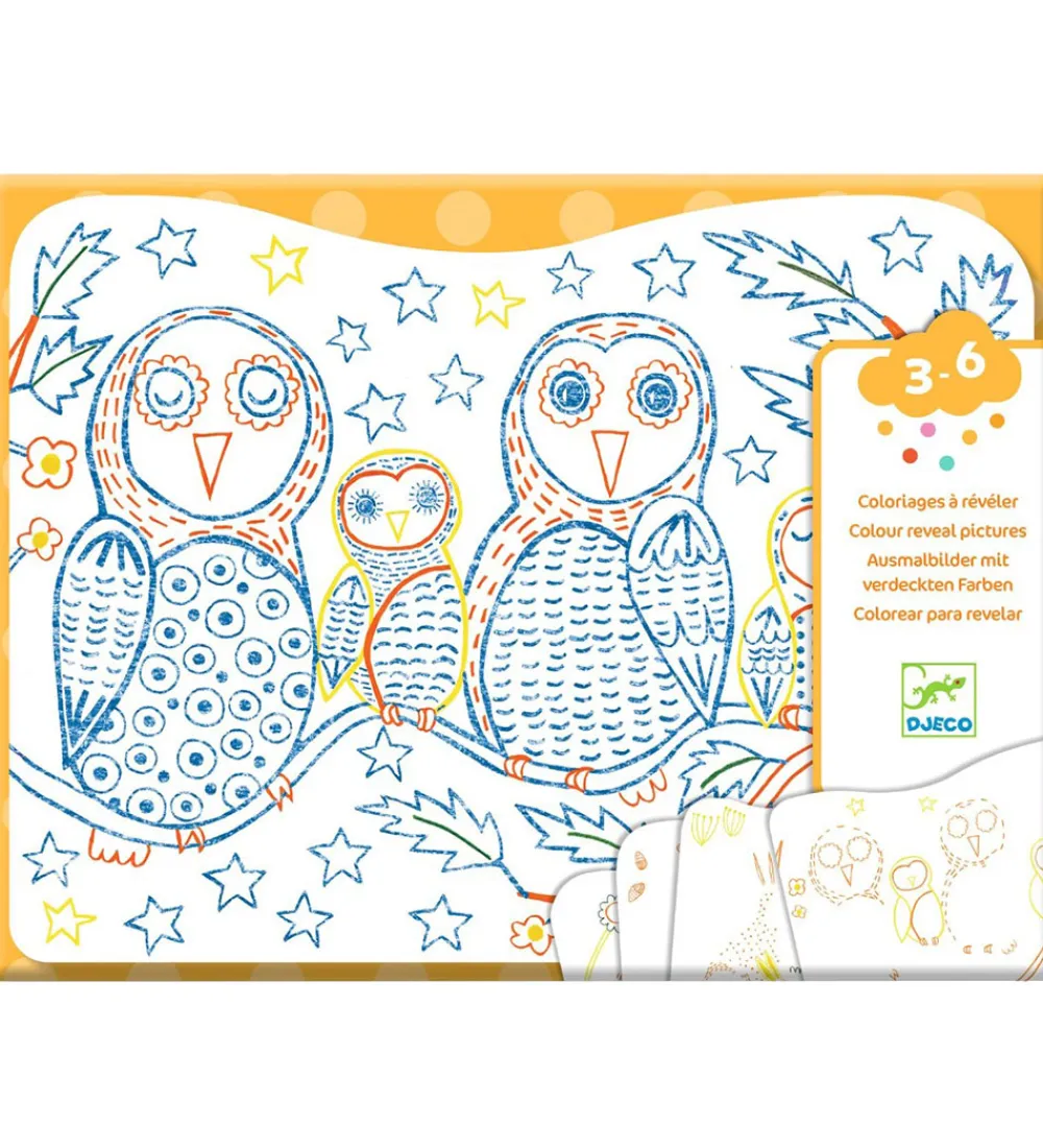 Djeco Malebog>Malebog - Familles Des Sous-bois