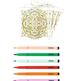 Djeco Tuscher Og Farver>Malerier - Artistic Color - Flora