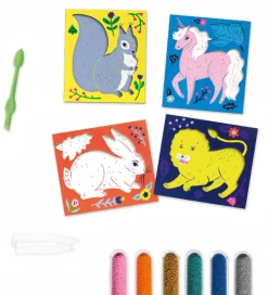 Djeco Perler>Mikroperler - Artistic Beads - Flowers and Fur