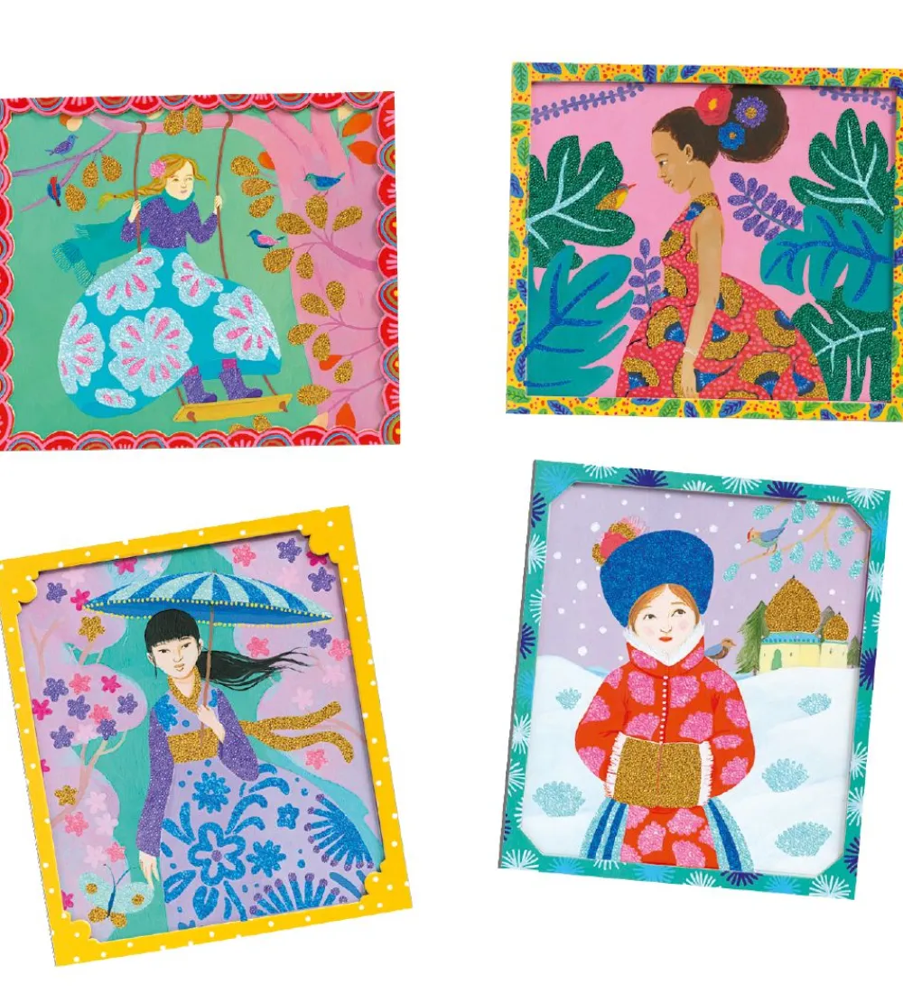 Djeco Perler>Mikroperler - Artistic Beads - Around The World