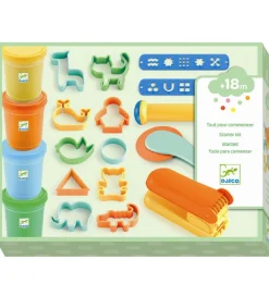 Djeco Modellervoks>Modellervoks - Startsæt - 21 dele - Pop