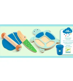 Djeco Modellervoks>Modellervoks Med Form - Skildpadde