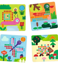 Djeco Kreativ Leg|Spil>Mosaikspil - Små Dyr