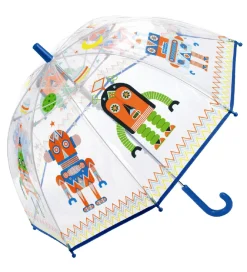 Djeco Vandleg>Paraply til Børn - Robotter