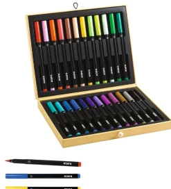 Djeco Tuscher Og Farver>Penseltusser - 24 Stk