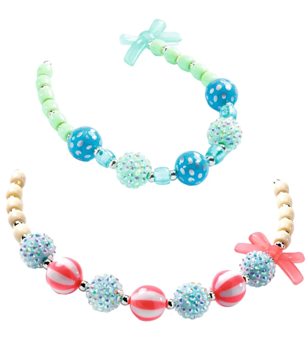 Djeco Perler>Perler - 200+ Stk. - Bobbel - Sølv