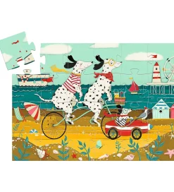 Djeco Puslespil>Puslespil - 24 Brikker - Ollie, The Dalmatian