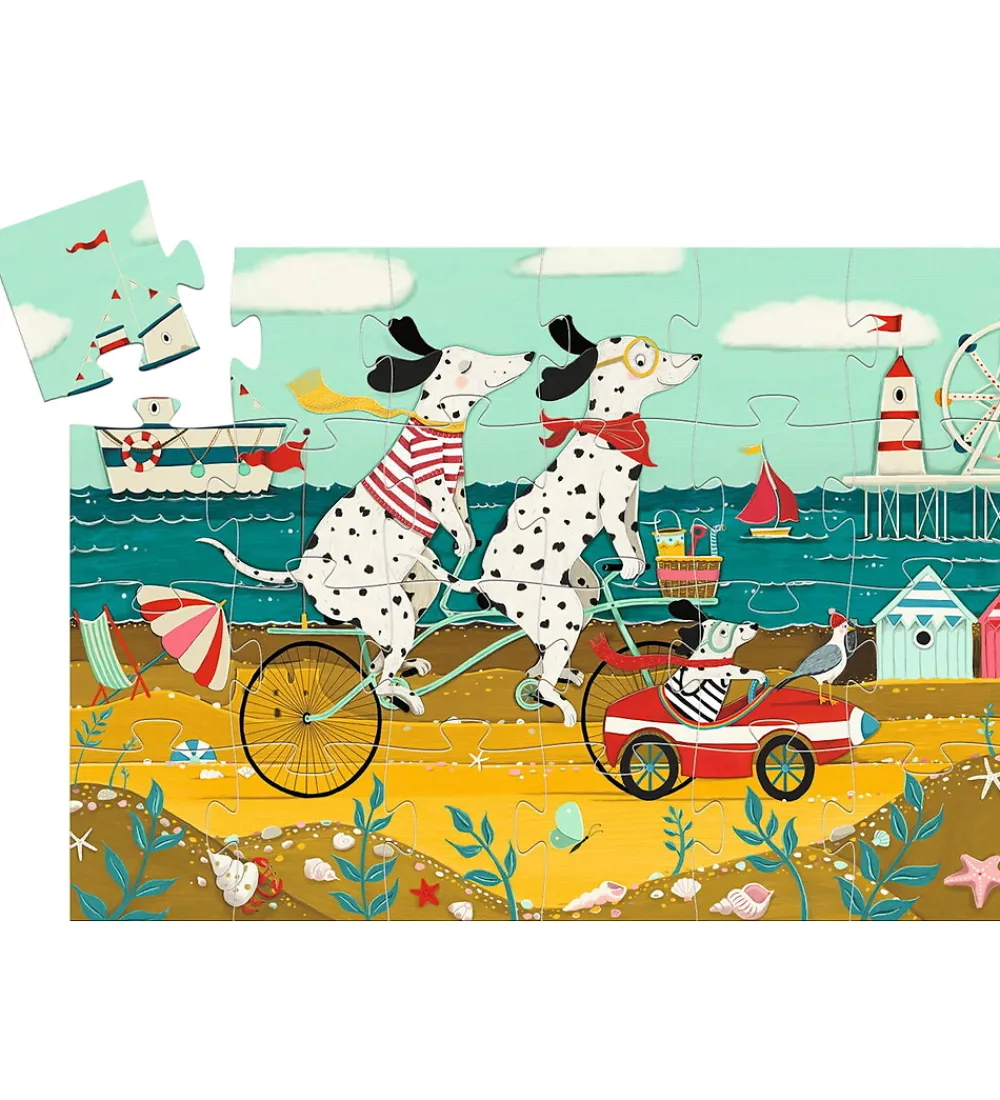 Djeco Puslespil>Puslespil - 24 Brikker - Ollie, The Dalmatian