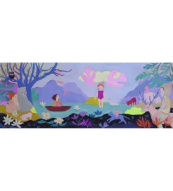 Djeco Puslespil>Puslespil - 100 Brikker - Children's Lake