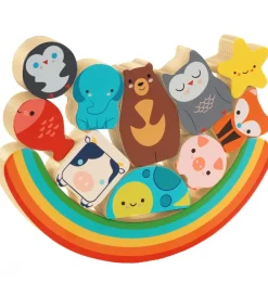 Djeco Puslespil>Puslespil - 11 Brikker - Træ - Puzz & Boom Rainbow