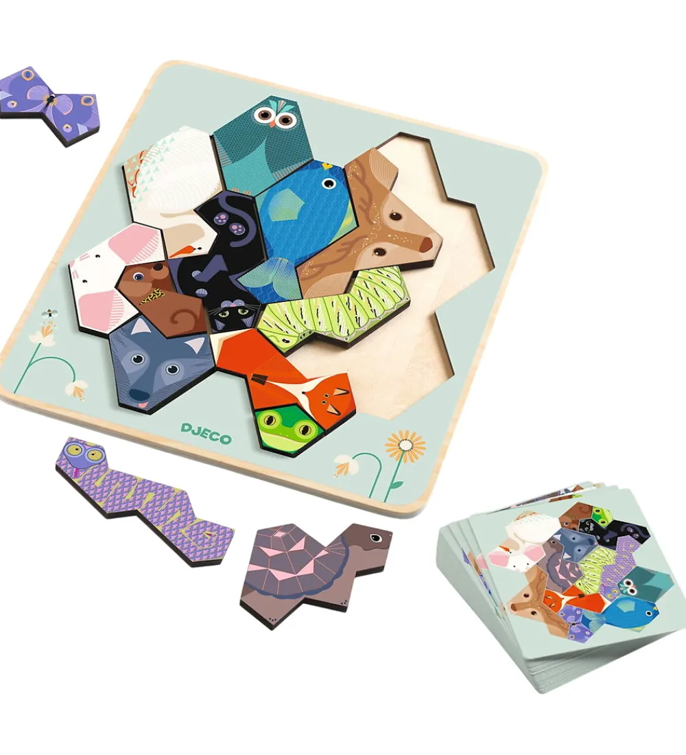 Djeco Puslespil>Puslespil - Formanimo - 14 Brikker