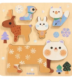 Djeco Puslespil>Puslespil - WoodyStack