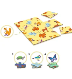 Djeco Puslespil>Puslespil - 9x4 Brikker - Animo