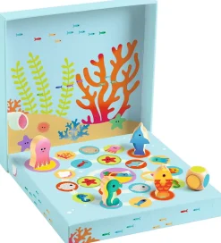 Djeco Spil>Spilsæt - Træ - 4 stk. - Havet