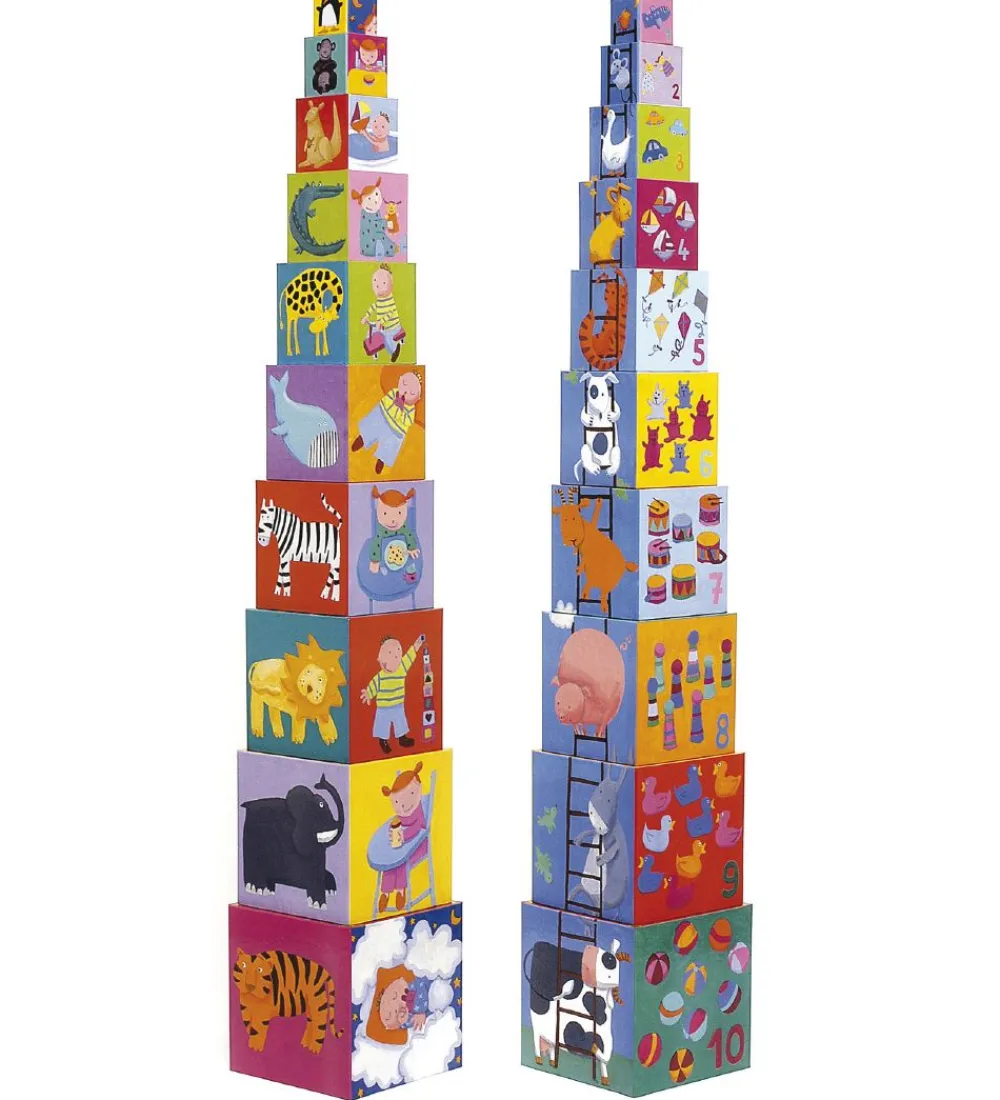 Djeco Stablelegetøj>Stablelegetøj - Sjove Motiver