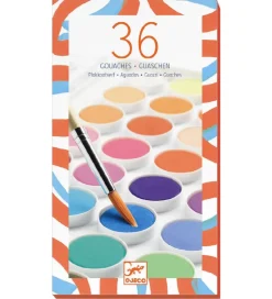 Djeco Maling>Vandfarver - 36 Farver