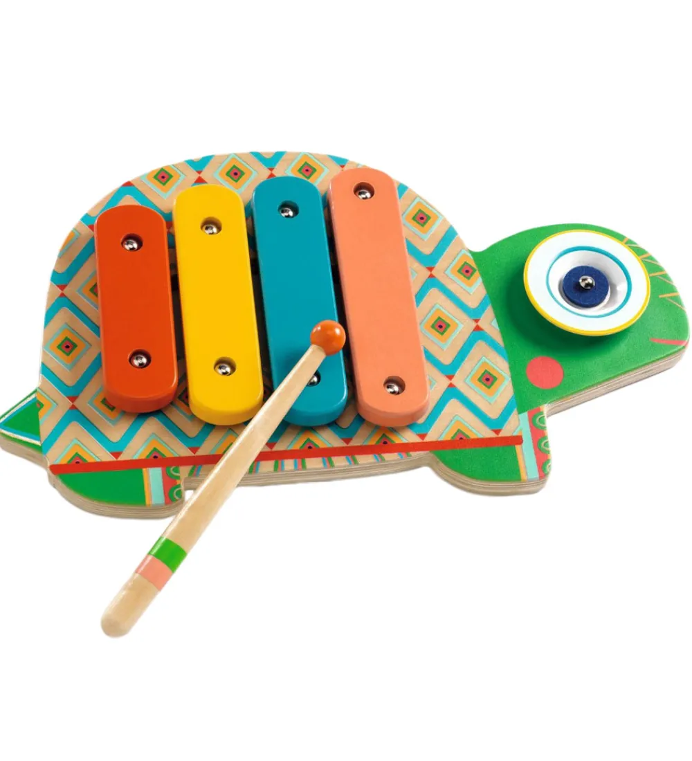 Djeco Musikinstrumenter>Xylofon - Animambo - Skildpadde