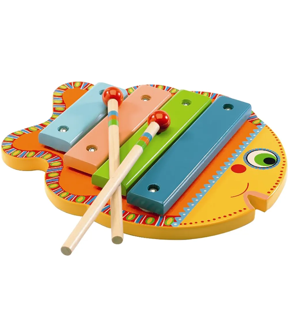 Djeco Musikinstrumenter>Xylofon - Træ - Fisk