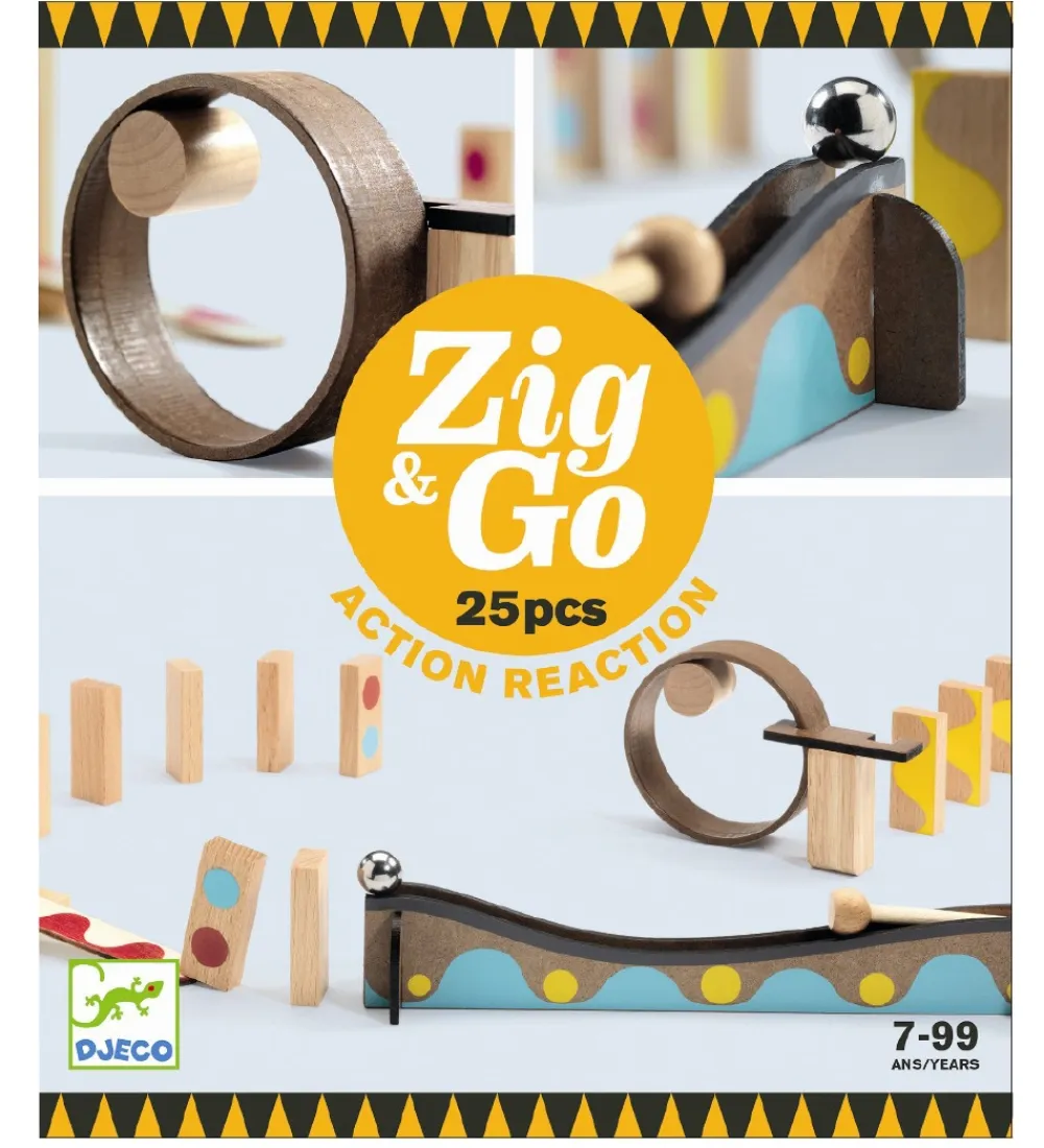 Djeco Kuglebaner>Zig & Go Bane - 25 dele