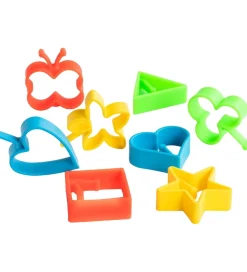 Dëna Babylegetøj|Aktivitetslegetøj>Aktivitetslegetøj - Silikone - Magisk Flip - 8 Dele - Neon