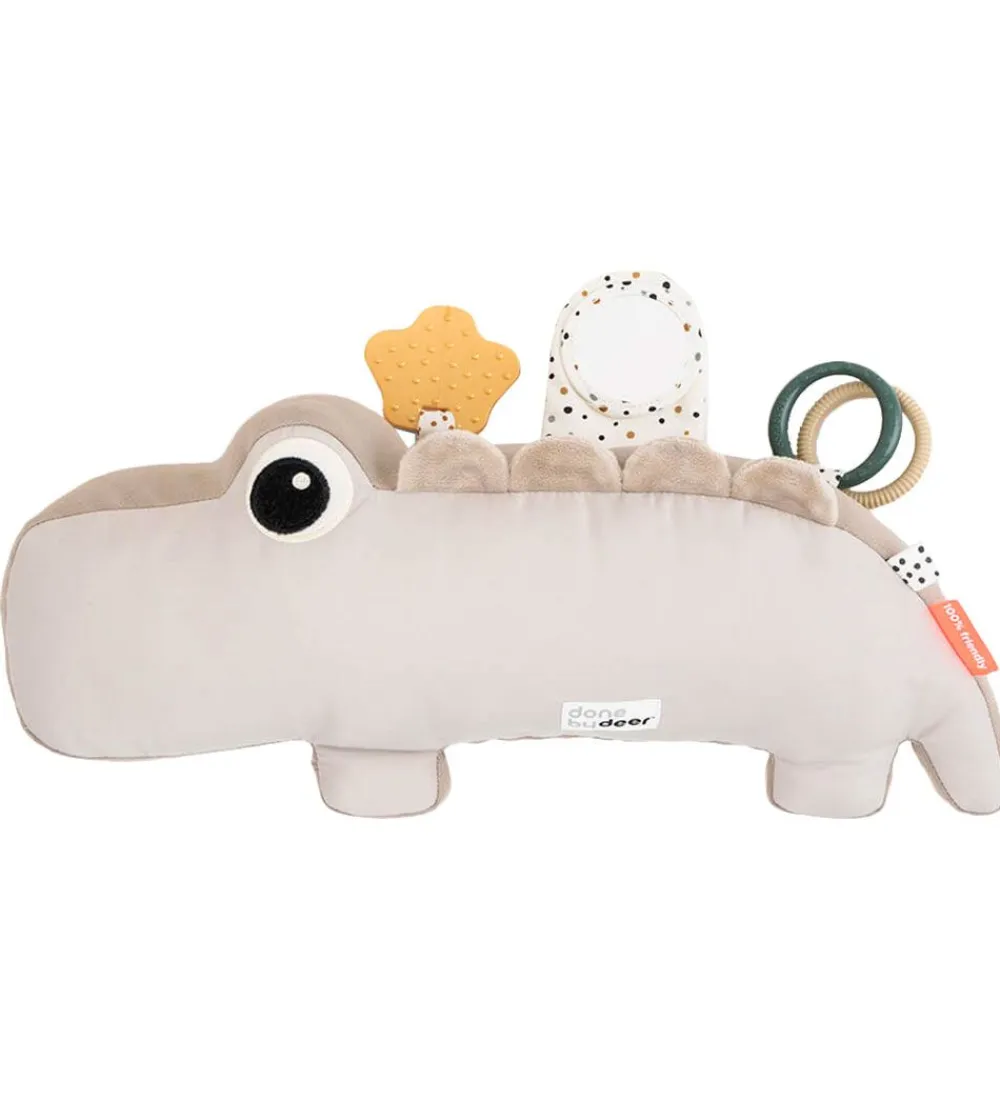 Done by Deer Aktivitetslegetøj>Aktivitetslegetøj - Tummy Time Activity Toy Croco