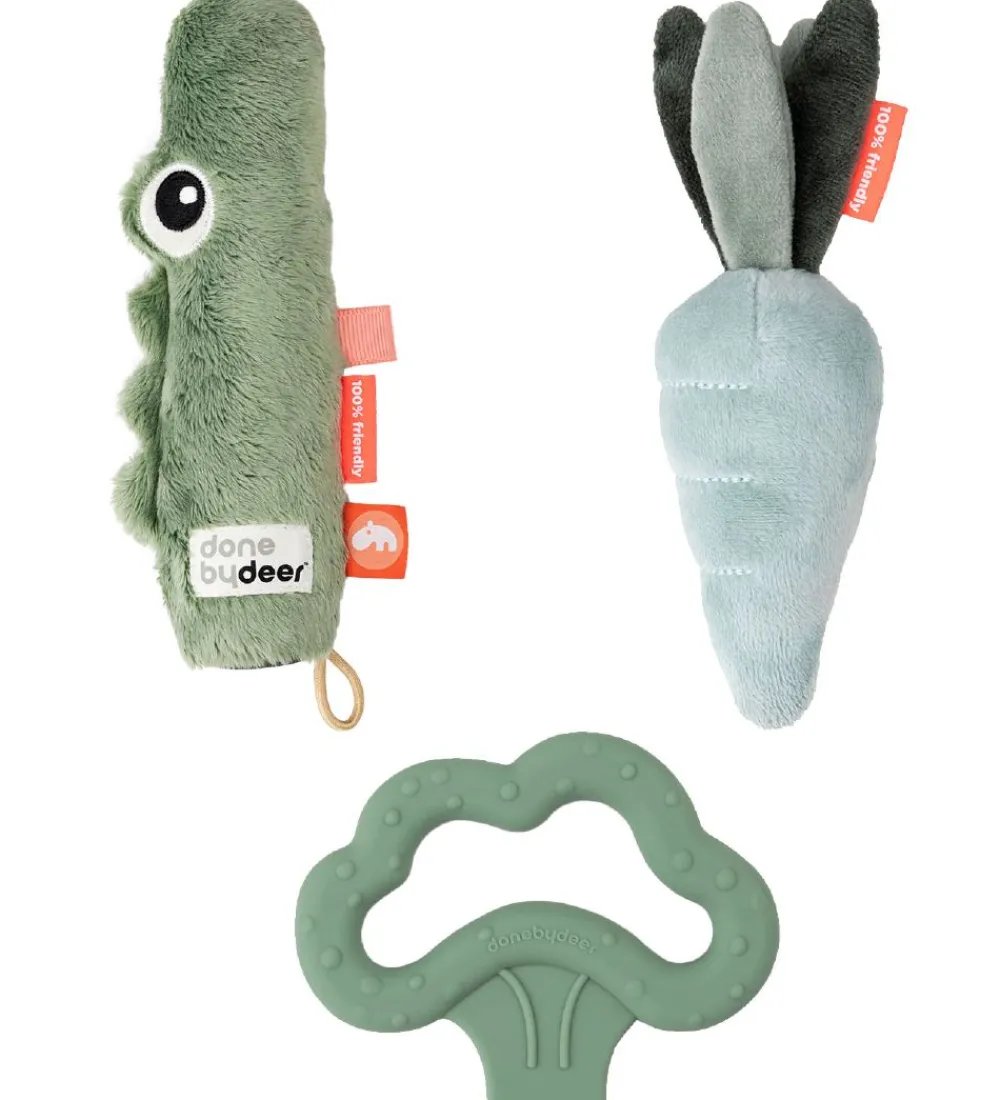 Done by Deer Aktivitetslegetøj>Aktivitetslegetøj - Tiny Activity - Croco Green