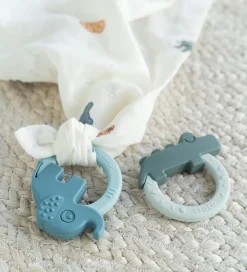 Done by Deer Bideringe>Bidering - 2-pak - Deer Friends - Blå/Grøn