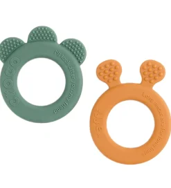 Done by Deer Bideringe>Bidering - 2-pak - Deer Friends - Mustard/Green