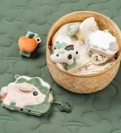 Done by Deer Babylegetøj|Gribelegetøj>Håndledsranglesæt - 2-pak - Dotti - Grøn