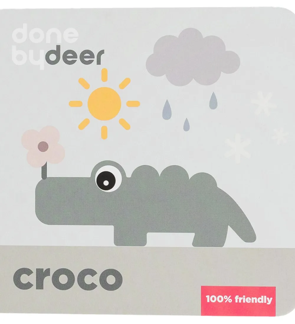 Done by Deer Bøger>Papbog - Croco - Farvemix