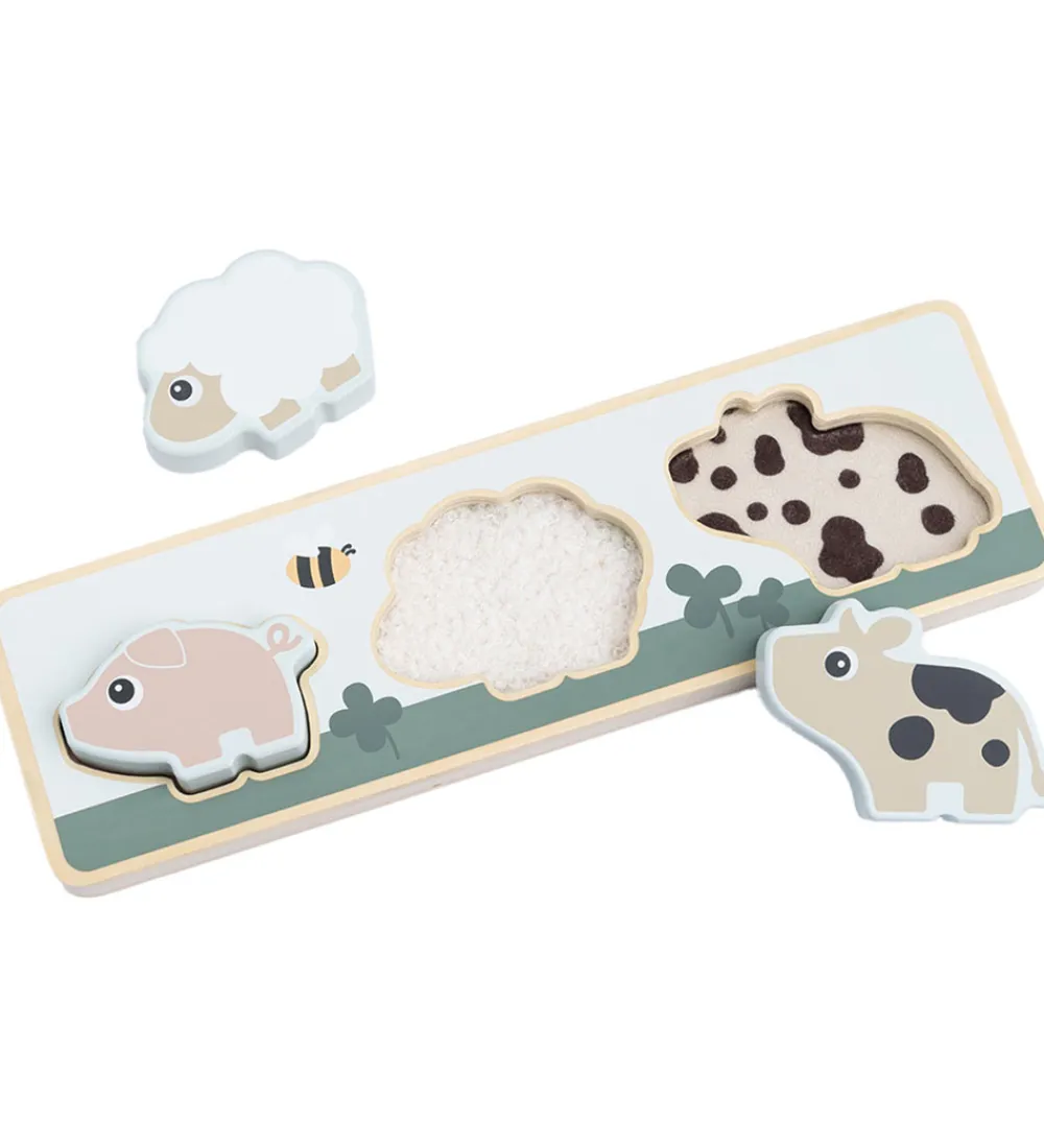 Done by Deer Puslespil>Sensorisk Puslespil - Yiny Farm - Farvemix