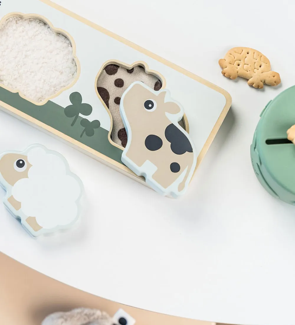 Done by Deer Puslespil>Sensorisk Puslespil - Yiny Farm - Farvemix