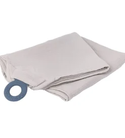 Doomoo Babylegetøj|Bideringe>Ammetæppe m. Bidering - Musselin - 100x85 cm - Beige