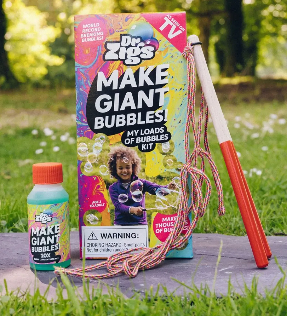 Dr Zigs Udeleg Og Udendørs Legetøj|Vandleg>Sæbeboble Sæt - My Loads of Bubble Kit