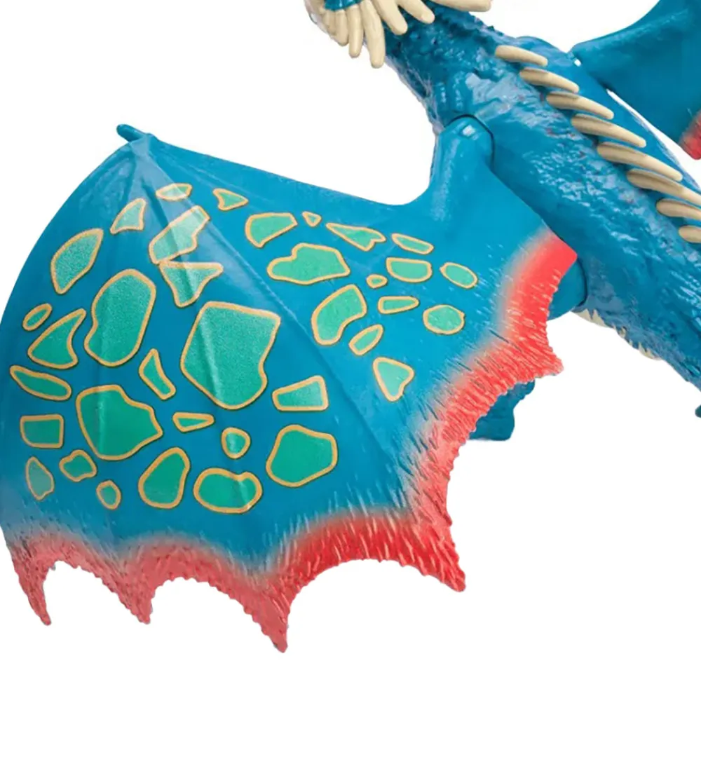 Dragons Figurer>Legetøjsfigur - Fire Blast Deadly Nadder