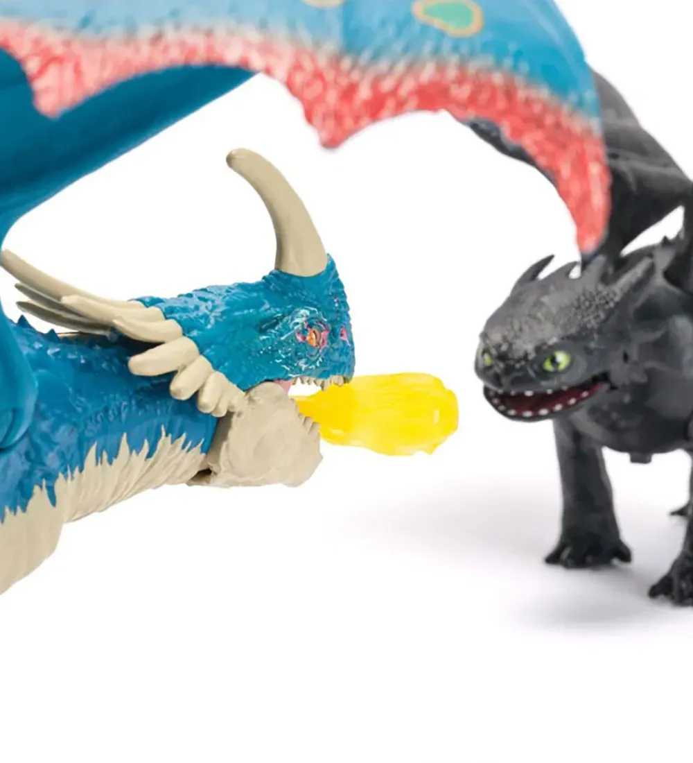 Dragons Figurer>Legetøjsfigur - Fire Blast Deadly Nadder