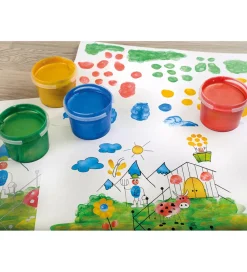 Eberhard Faber Tuscher Og Farver|Maling>Fingermaling- Metallic - 4 stk. - 100 ml.