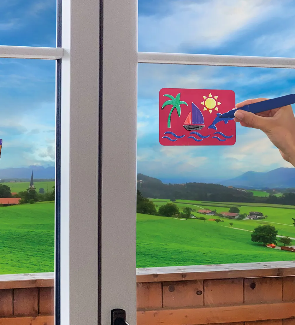 Eberhard Faber Kreativ Leg|Tuscher Og Farver>Tuscher Til Vinduer - 8 stk