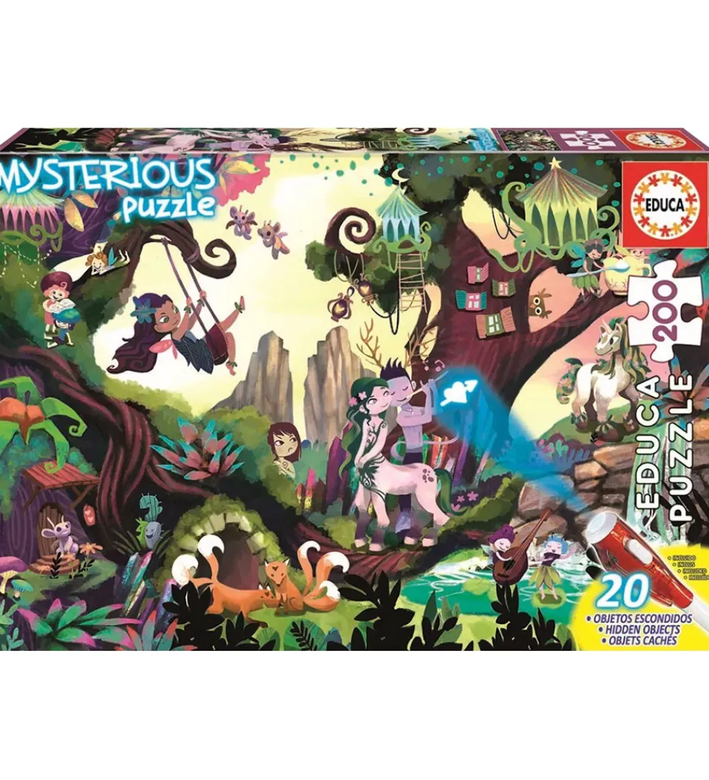 Educa Puslespil>Puslespil - 200 Brikker - Mysterious